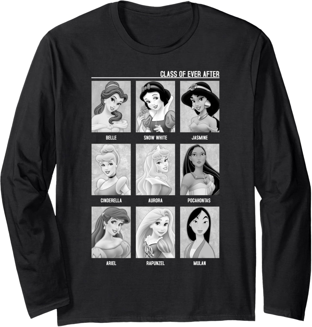 Disney Princess Class Of Ever After Group Panels Langarmshirt