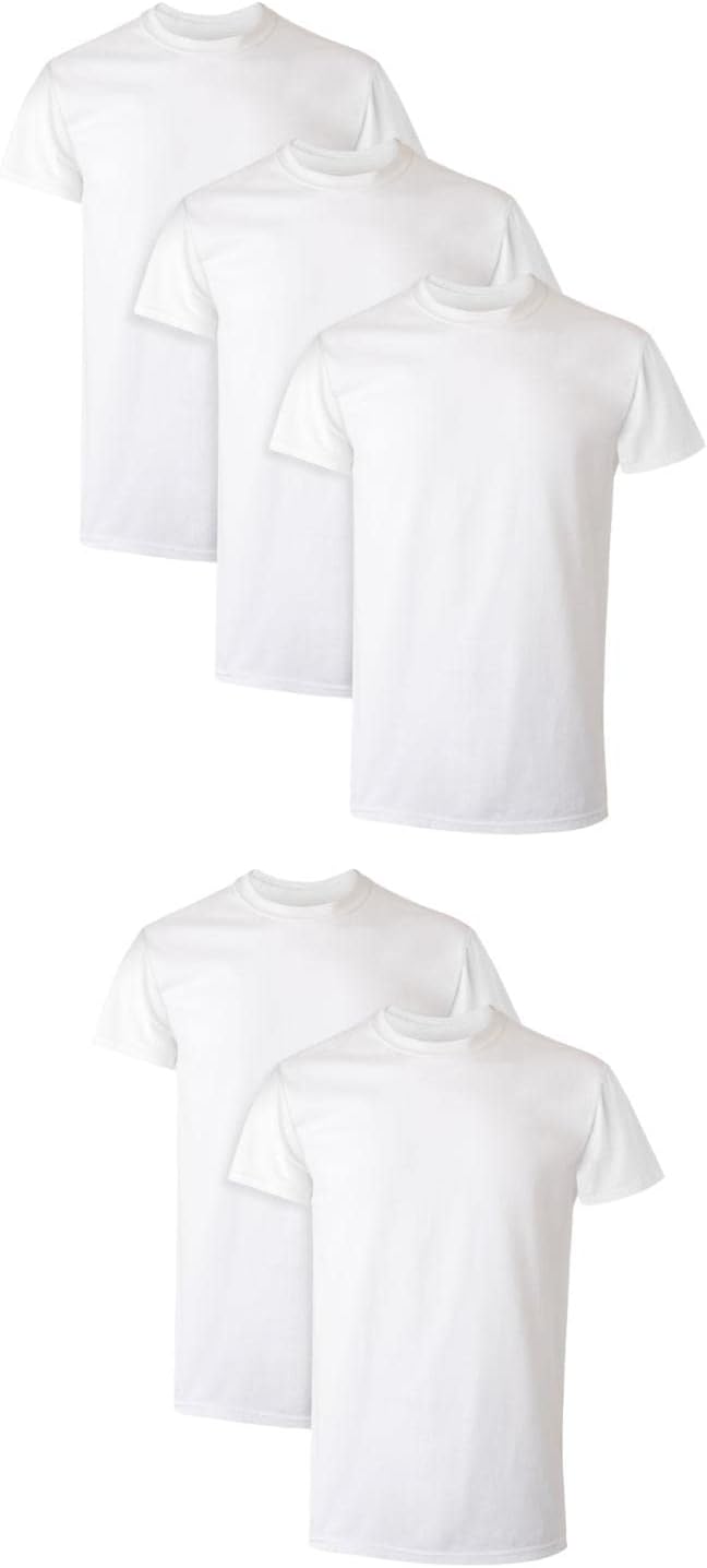 Hanes Herren Unterhemd (5er Pack) M Weiss, M Weiss