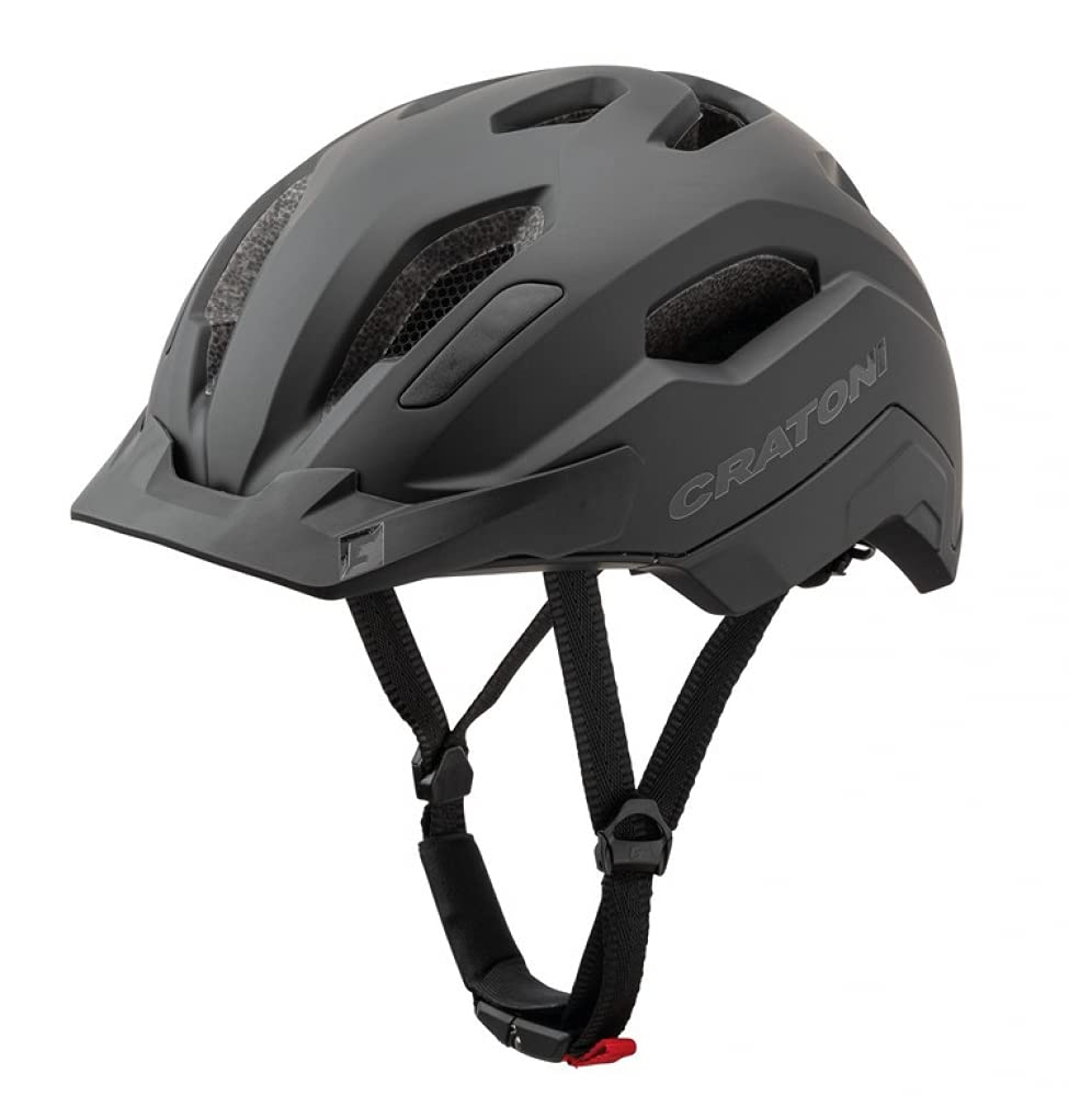 Cratoni Unisex – Erwachsene C-Classic (City) Helme, Schwarz Matt, 58-61cm