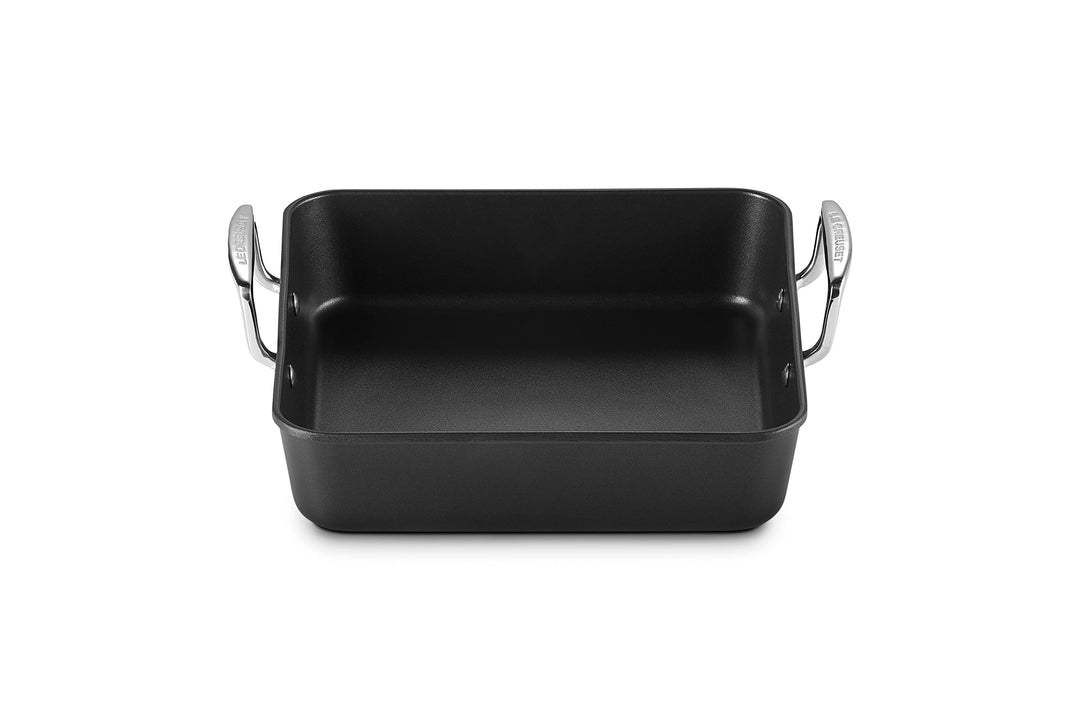 Le Creuset Aluminium-Antihaft quadratische Bratreine, 26 cm, 52106260010101, 26 cm