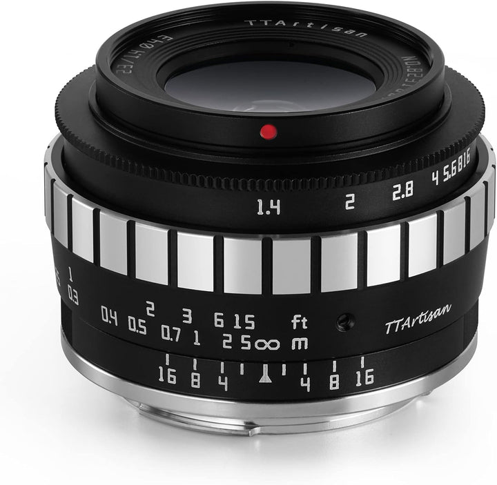 TTARTISAN 23mm F1.4 APS-C Camera Lens Wide-Angle Prime Lens Portable Lens for Fuji FX Mount Suitable
