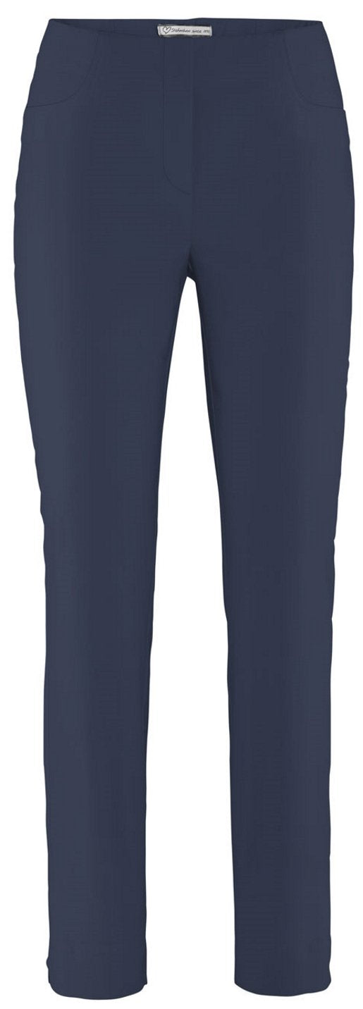 Stehmann LOLI-742 Bequeme, stretchige Damenhose, mit schmalem Bein 34 Marine, 34 Marine