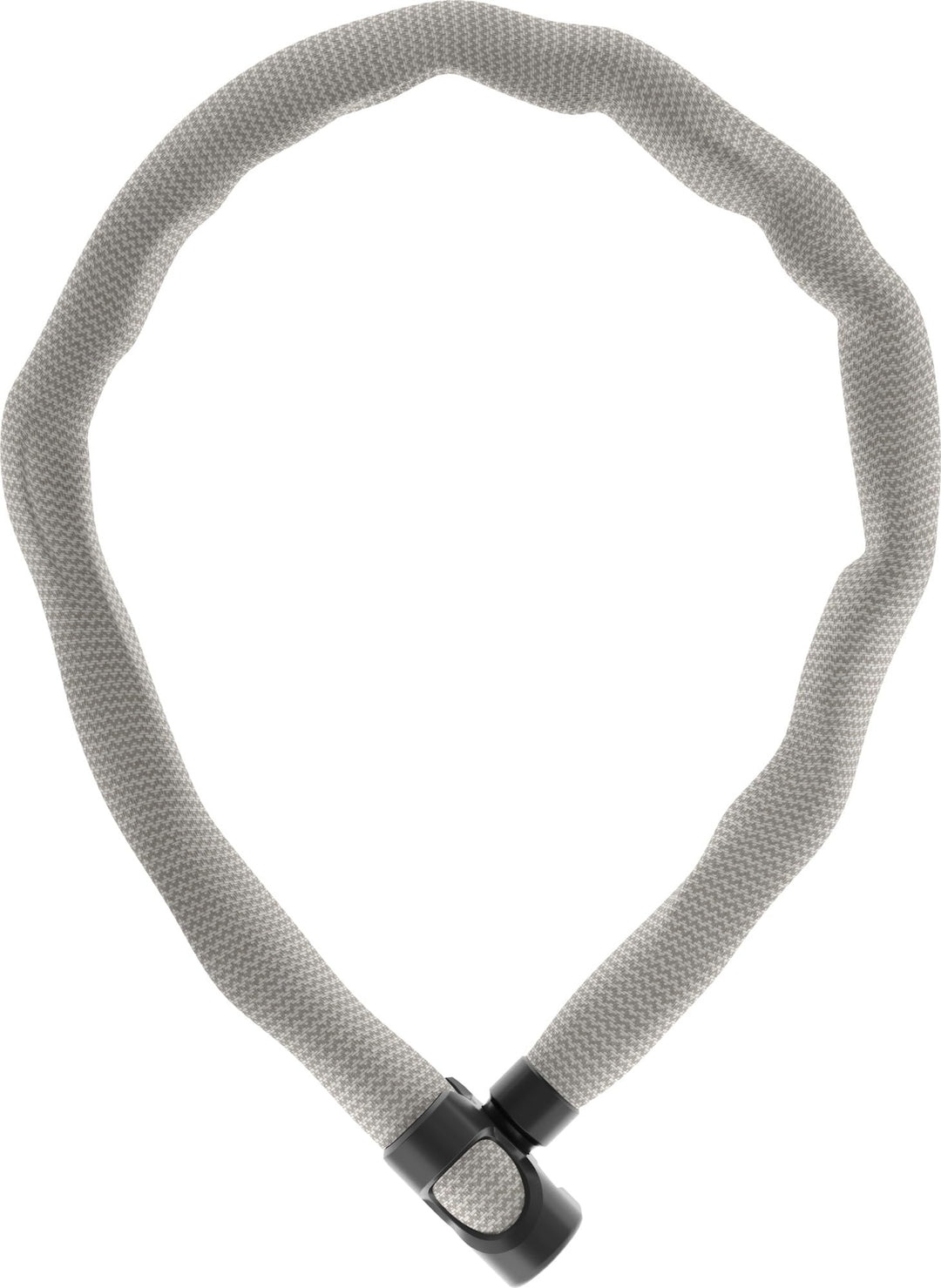 ABUS Kettenschloss IVERA Chain 7210 – Fahrradschloss mit hochflexibler IvyTex-Kunstfaserummantelung
