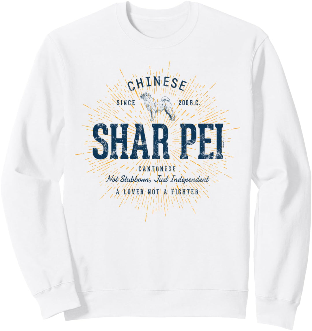 Vintage Retro Shar Pei Sweatshirt