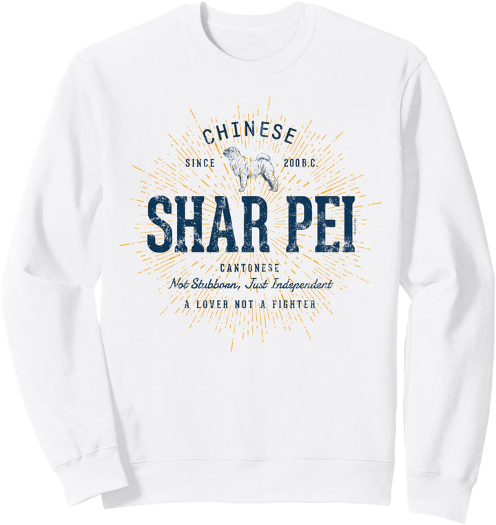 Vintage Retro Shar Pei Sweatshirt
