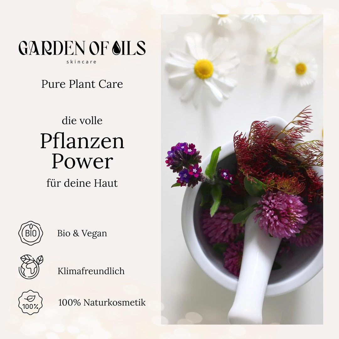 Granatapfel Gesichtsöl BIO (2x30ml Geschenkset) - Garden of Oils® - Vitalisierend &amp; straffend - Gran