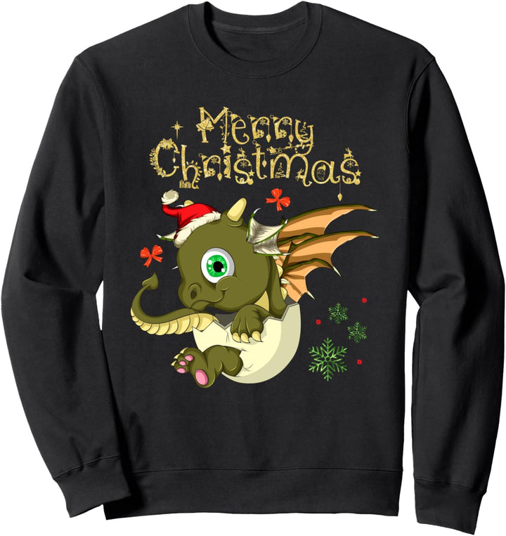 Süsses Baby Drachen Geschenk Mädchen Jungs Drachen Sweatshirt