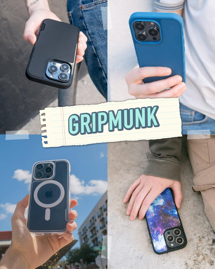 Smartish iPhone 14 Pro Slim Case – Gripmunk kompatibel mit MagSafe [leicht + schützend] Dünne Griffa