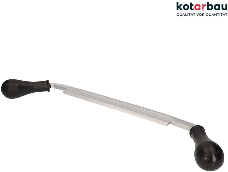 KOTARBAU® Geschmiedetes Zugmesser 480mm Professionelles Wagnermesser für Holz, 480mm