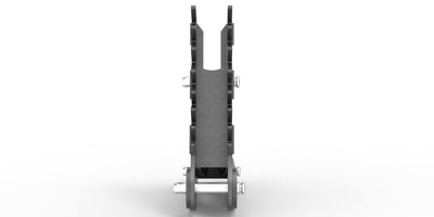 Joma-Tech Baggerdaumen für Minibagger von 1-3t, Niederhalter mit Hydraulikzylinder