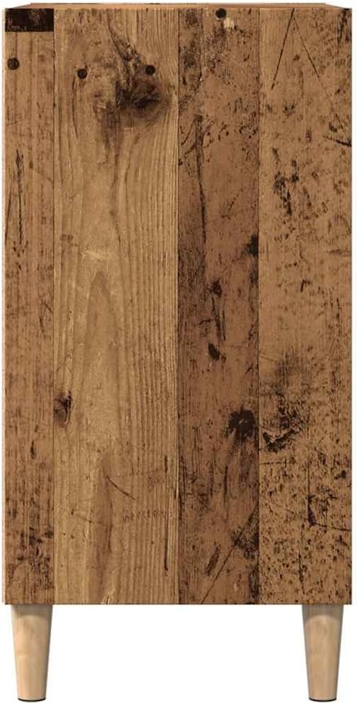 vidaXL Sideboard Altholz-Optik 57x35x75 cm Holzwerkstoff
