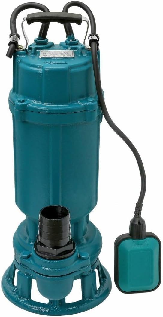 Fäkalienpumpe mit Schneidmesser 1500 W 230V mit Schwimmerschalter und mit/ohne 20 oder 30 Meter Feue