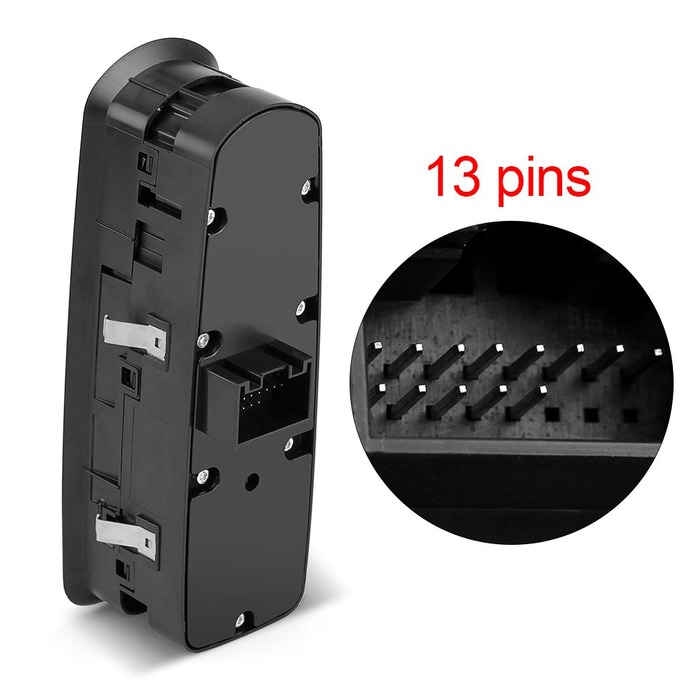 Suuonee Fensterheber-Hauptschalter, vorne links Fensterheber-Hauptschalter für Porsche Cayman Paname