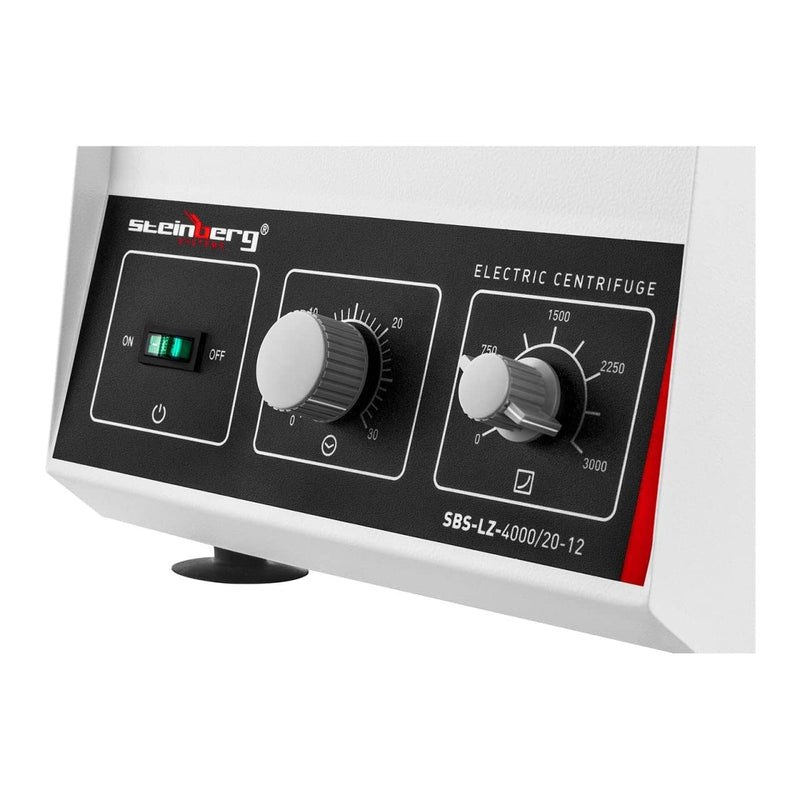 Steinberg Systems Laborzentrifuge Tischzentrifuge (12 x 20 ml, 180 W, RZB 1150 xg, 3000 U/min, Timer