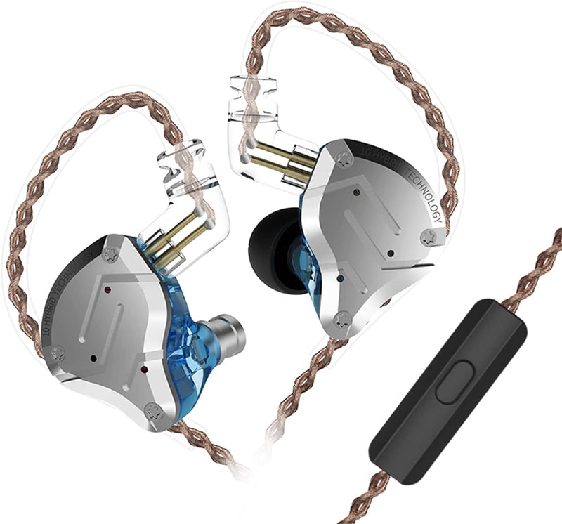 KZ ZS10 Pro 4BA+1DD Im Ohr Kopfhörer HiFi Clear Bass Musiker Ohrhörer Kopfhörer Noise Cancelling Mon