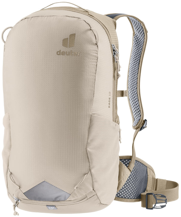 deuter Unisex Race 12 Fahrradrucksack (1er Pack) 12 L Alu-greystone, 12 L Alu-greystone