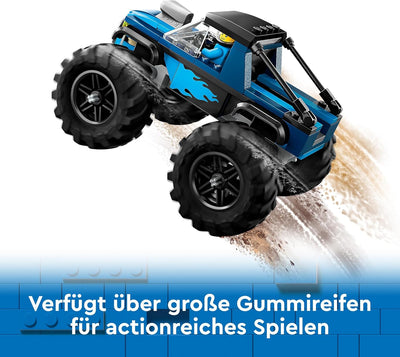 LEGO City Ausbruch aus der Polizeistation Spielset, Polizeiauto Spielzeug & City Blauer Monstertruck