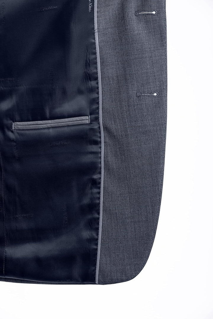 Calvin Klein Anzugsteil für Herren, Enge Passform 30W / 32L Blau, 30W / 32L Blau