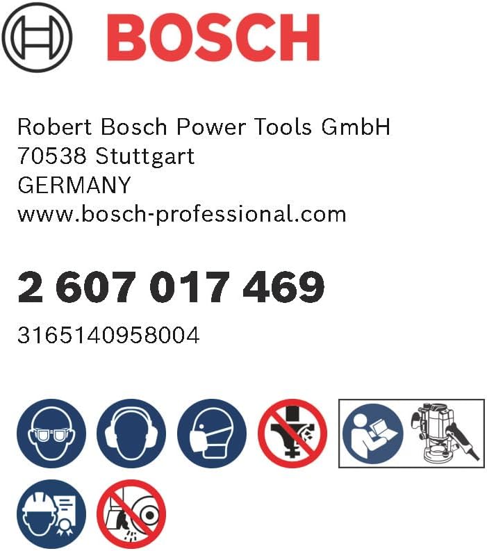 Bosch Professional 6tlg. Rand- und Kantenfräser Set (für Holz, Zubehör Oberfräsen mit 8 mm Schaft) 6