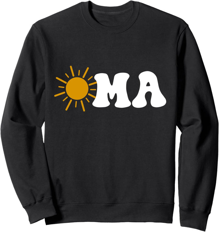 Oma Sonne, werdende Oma, Boho Sonne, Süsses Oma Sommer Sweatshirt