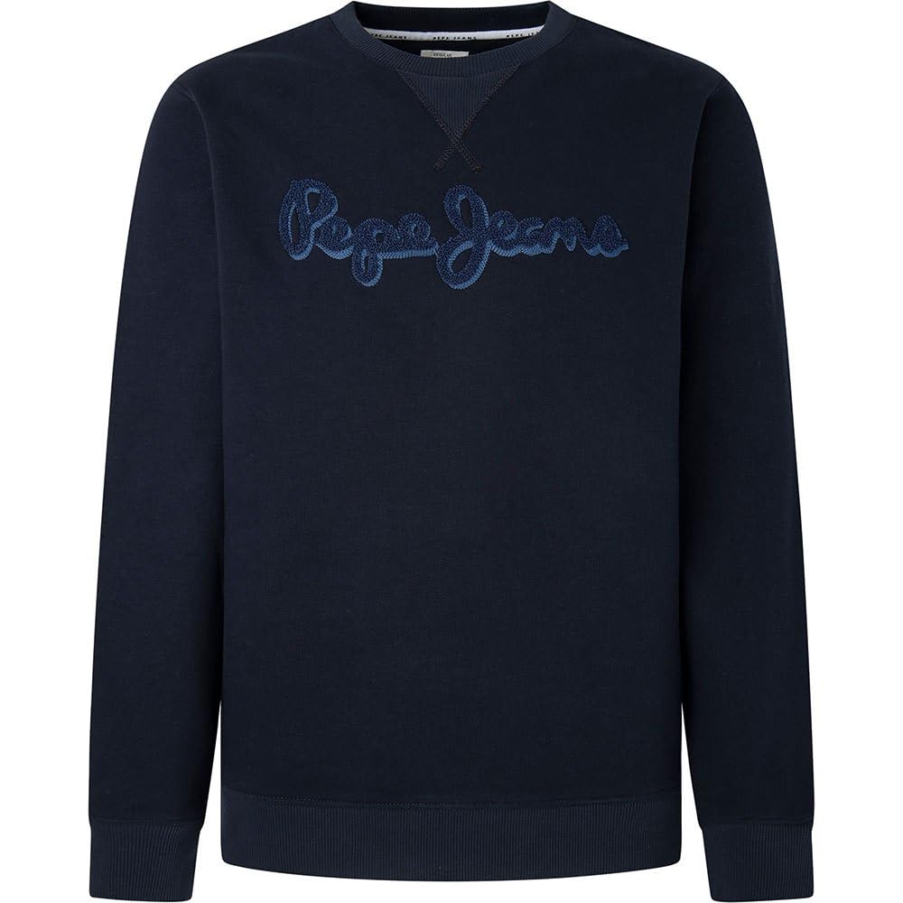 Pepe Jeans Herren Ryan Crew Sweatshirt S Blau (Dulwich), S Blau (Dulwich)