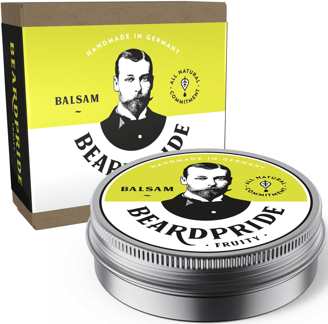 BEARDPRIDE Bartbalsam Männer - Das Original Bart Balsam aus dem Barbershop - Unser Beard Balm basier
