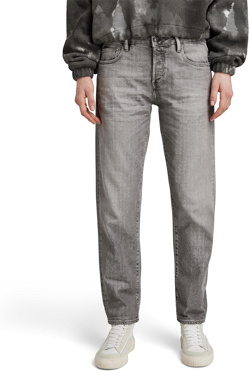 G-Star Damen Kate Boyfriend Jeans 23W / 30L Grau (Faded Grey Manta D15264-d497-g230), 23W / 30L Grau