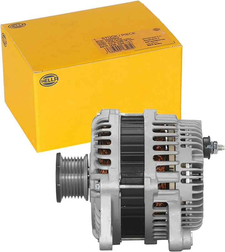 HELLA - Generator/Lichtmaschine - 12V - 150A - für u.a. Nissan Qashqai I (J10, NJ10, JJ10E) - 8EL 01