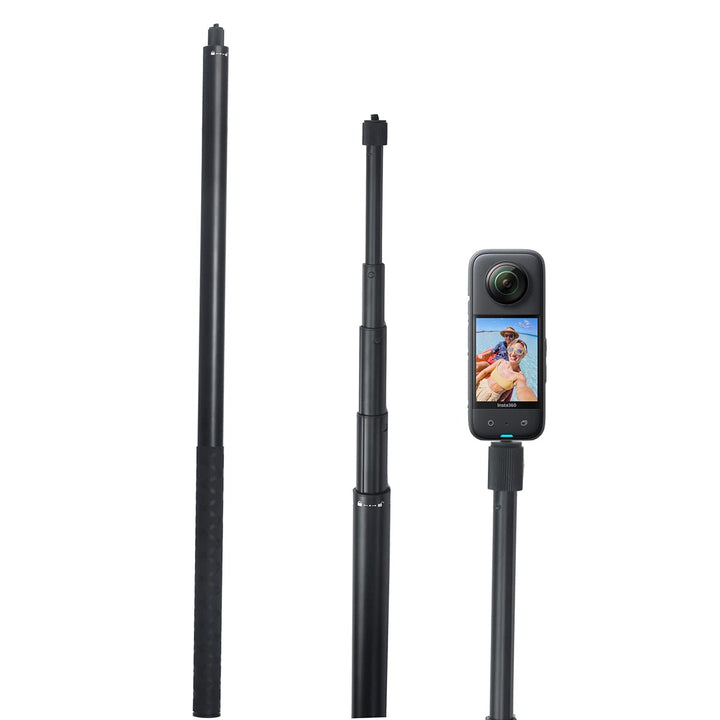 Fotoleey Invisible Selfie Stick 300 cm für Insta360 X3, One RS, 1-Zoll 360, GoPro