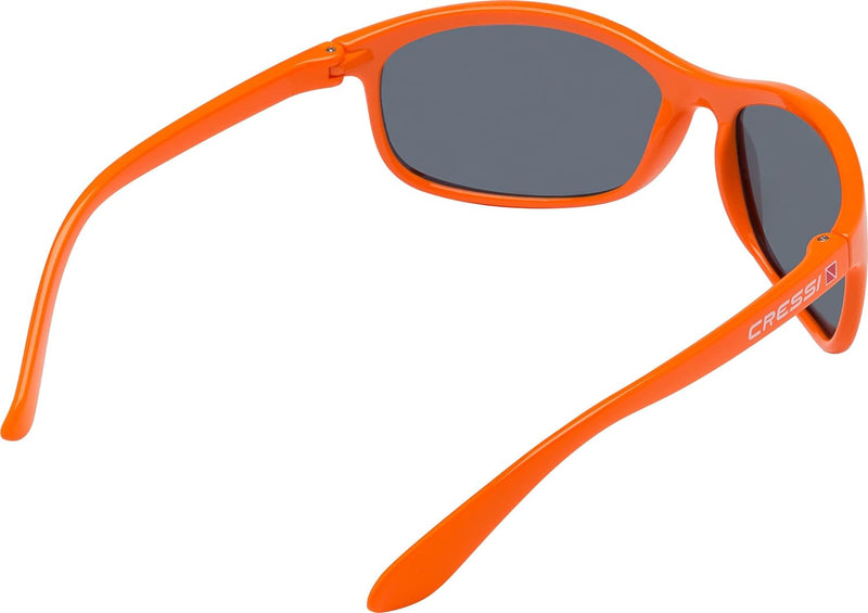 Cressi Unisex Erwachsene Rocker Sonnenbrille Für Sport Orange/Gespiegelte Linsen Blau Schwimmer, Ora