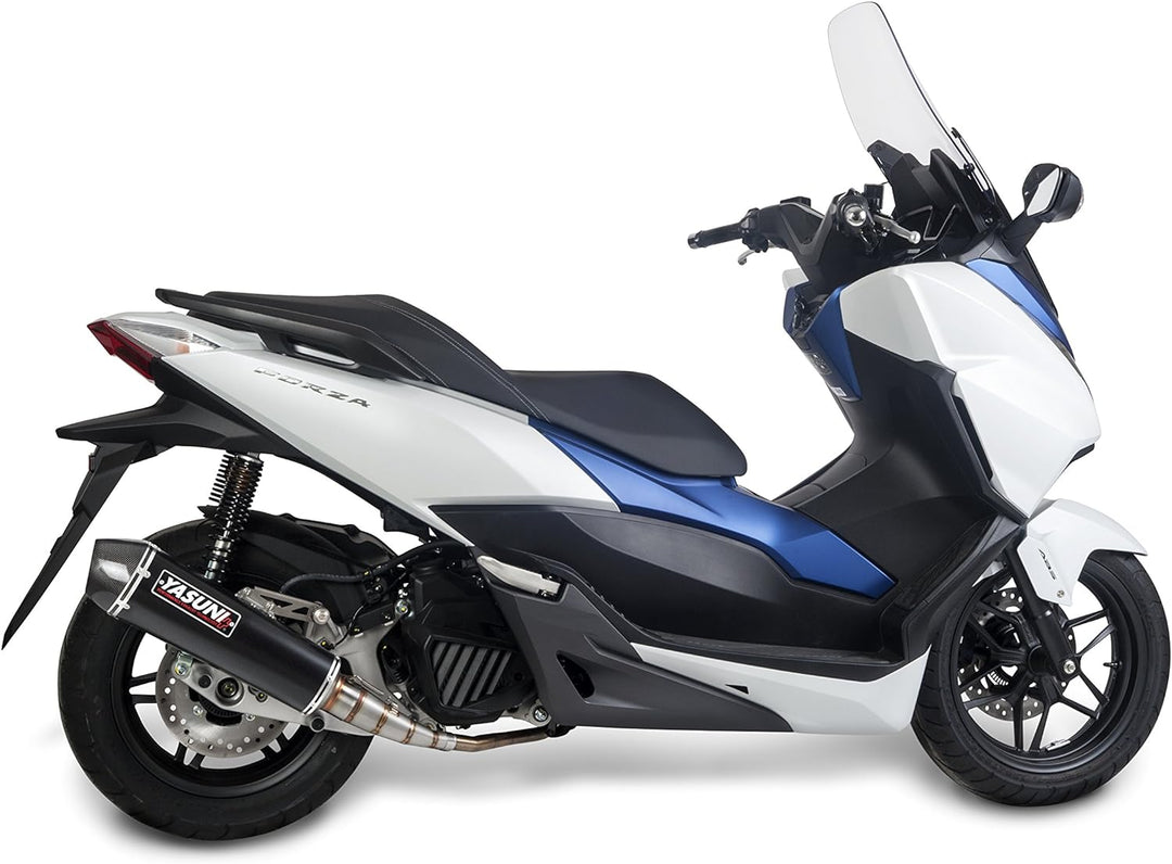 YASUNI Escape Maxiscooter 4 Temps E9, ce, homologué, Forza 125, Carbone Noir,