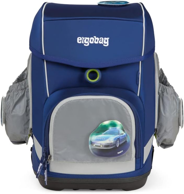 ergobag pack Seitentaschen Zip Set Sichtbarkeits-Set mit Seitentaschen pack cubo und cubo light Set