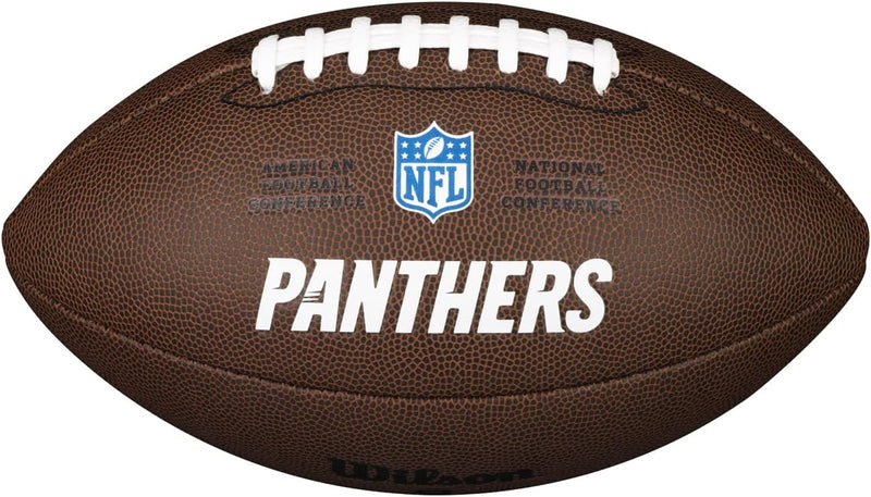 Wilson Sporting Goods NFL Team Logo Composite Fussball Carolina Panthers, Carolina Panthers