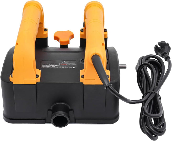 Betonfräse Elektrische 1200W, 1000-4000r/min Sanierungsfräse, Putzfräse Mauerfräse, 1-4mm Hobeltiefe