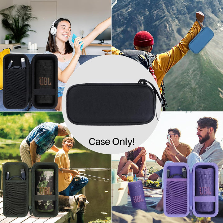 Lebakort Hart Tasche Hülle Etui Tasche für JBL Grip Kompakter Lautsprecher (Violett), Violett