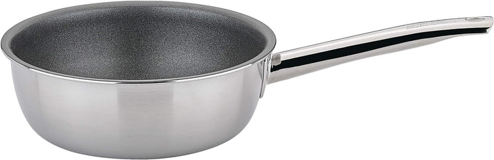 Spring Vulcano Classic Sauteuse 20 cm, 5-Lagen-Mehrschichtmaterial, Antihaftbeschichtung, Wiederbesc