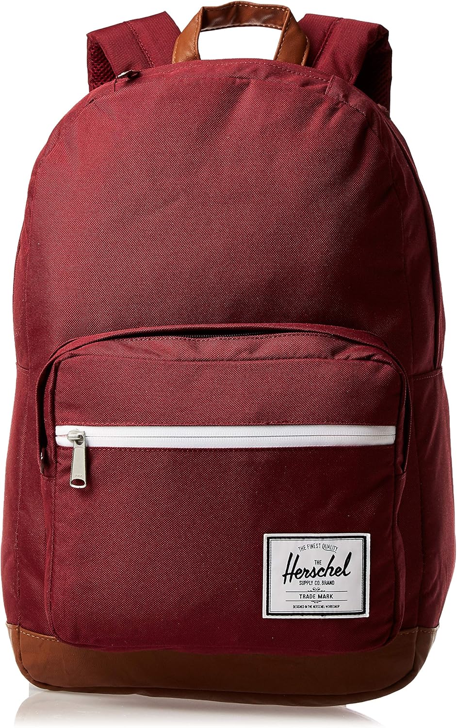 Herschel Pop Quiz Backpack Rucksack, 20 Liter, Windsor Wine/Tan, Windsor Wine/Tan