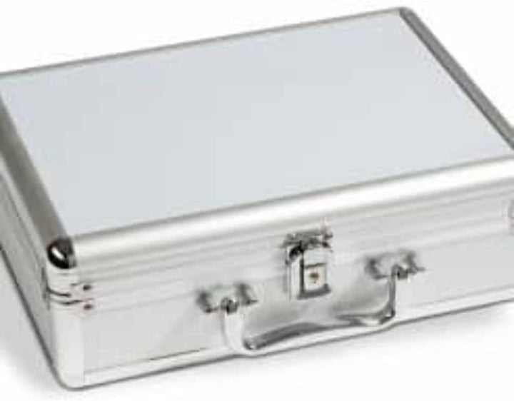 Leuchtturm 301163 Münzkoffer Cargo S 6 - Inkl 6 Tableaus für 144 Münzen bis 33 mm Ø z.B 2 Euromünzen