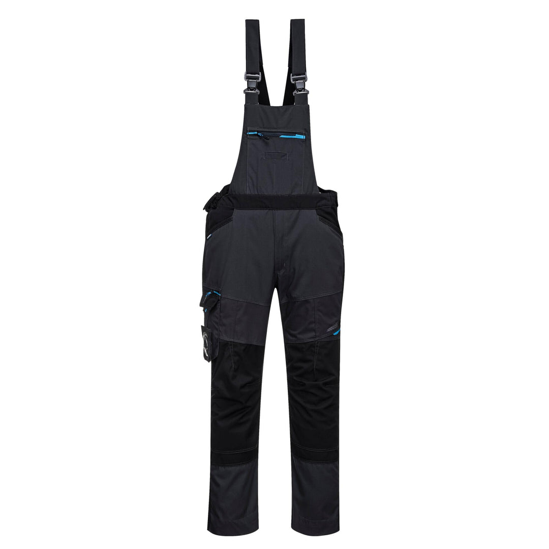 Portwest WX3 Latzhose, Grösse: S, Farbe: Metal Grau, T704MGRS S Metallgrau, S Metallgrau