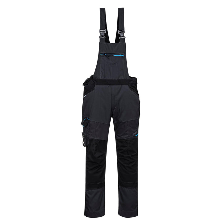 Portwest WX3 Latzhose, Grösse: S, Farbe: Metal Grau, T704MGRS S Metallgrau, S Metallgrau