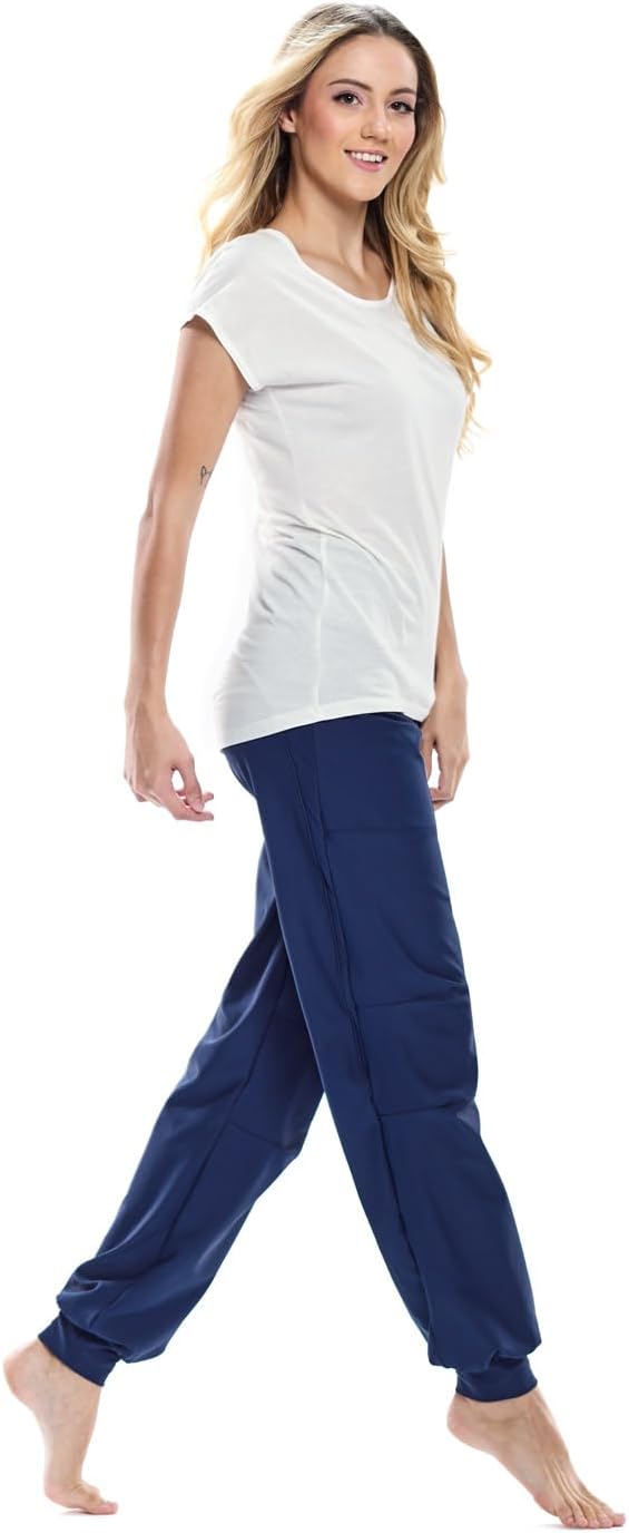 WINSHAPE Damen Freizeithose Functional Comfort Leisure Time Trousers Lei101c XS Blau, XS Blau