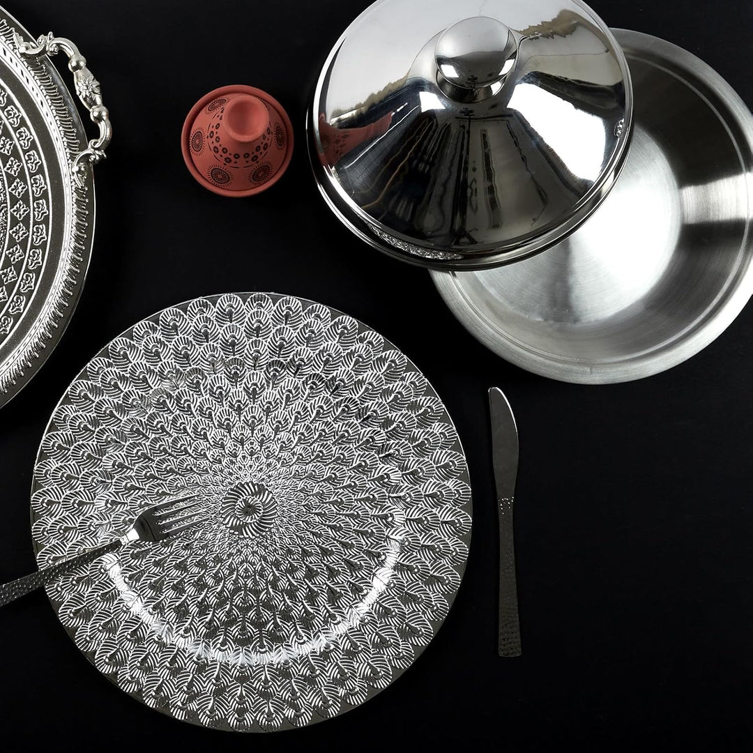 Cook Concept KC2551 Tajine, aus Edelstahl, 24 cm, zum Kochen