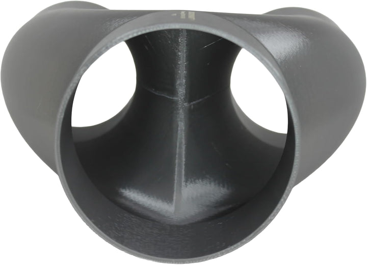 DRUCKKRAFT 2-Wege Abzweig Rohr DN100 - DN75 | Abzweigstück | Y-Verteiler | Absauganlage | Rohrverbin