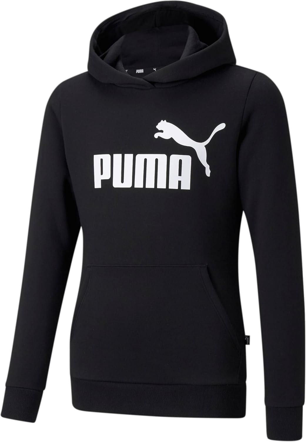 PUMA Damen Ess Logo Hoodie Tr Sweatshirt 152 Puma Black, 152 Puma Black