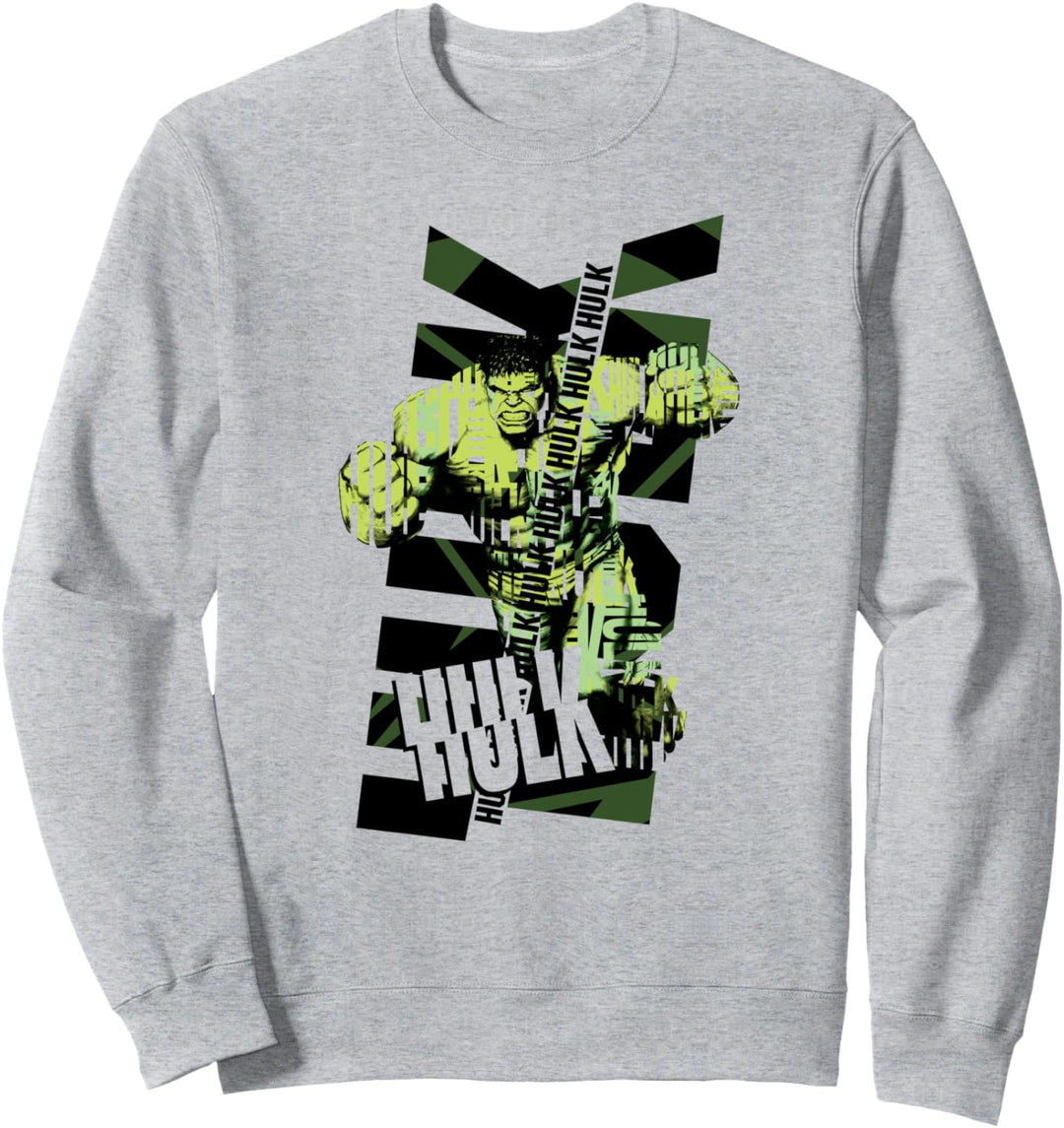 Marvel The Incredible Hulk Lettering Sweatshirt