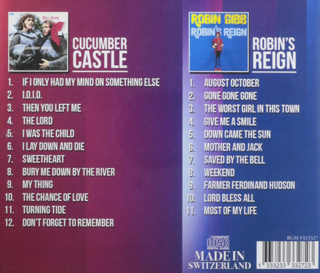 CUCUMBER CASTLE / ROBIN'S REIGN, Audio-CD