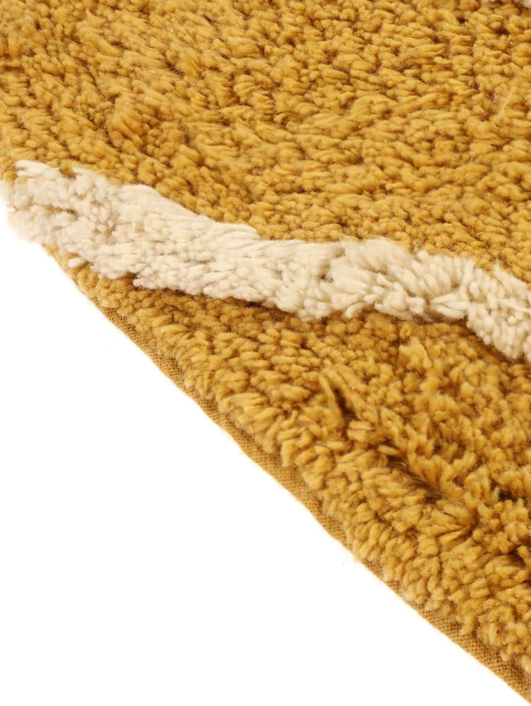 RugVista Badematte Riviera, ∅ 90 cm, Rund, Mittelflor, Moderner Badteppich, Maschinenwaschbar bis 30