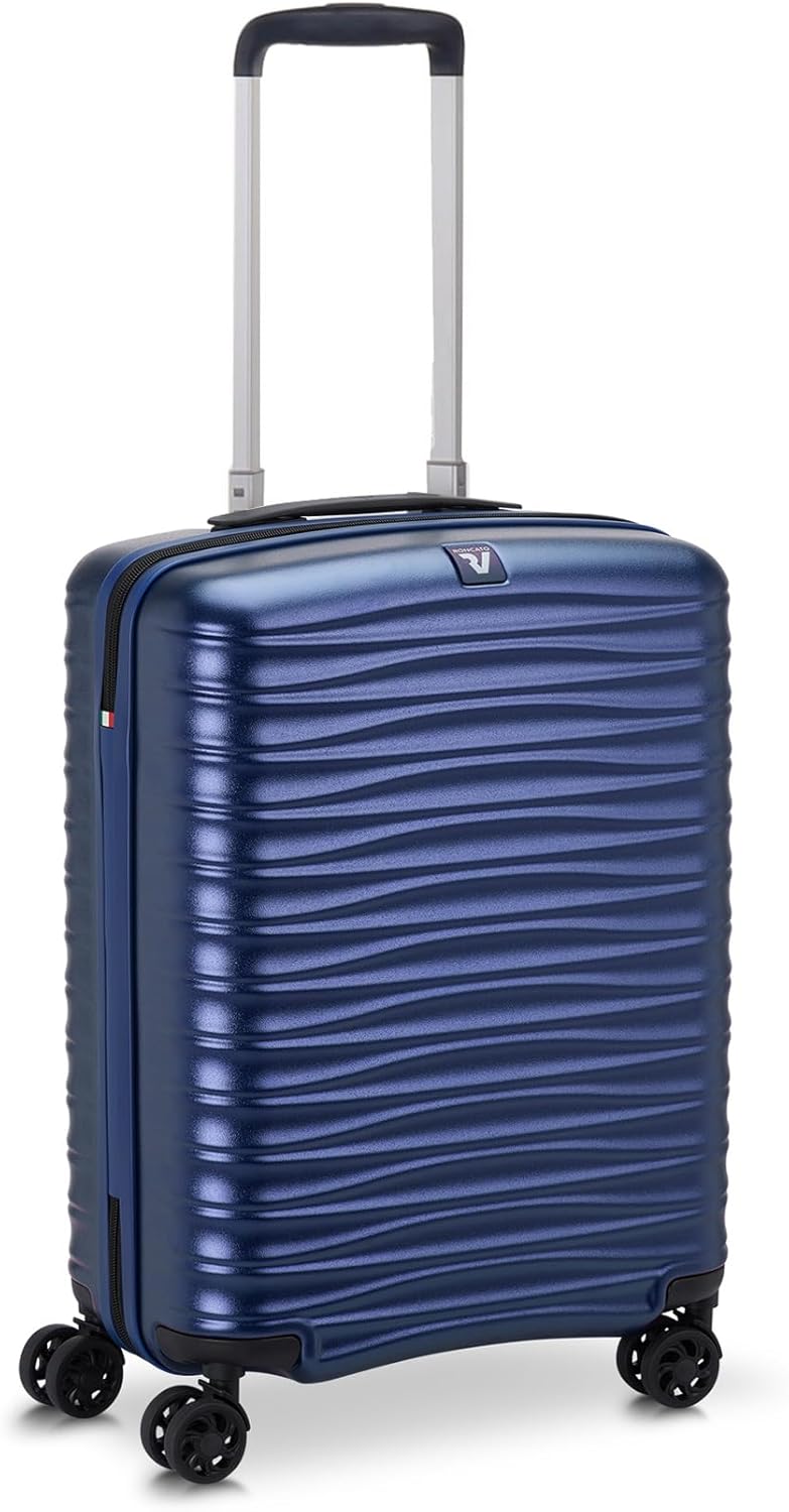 RONCATO Wave - 4-Rollen Kabinentrolley S 55 cm denim Petrol, Petrol