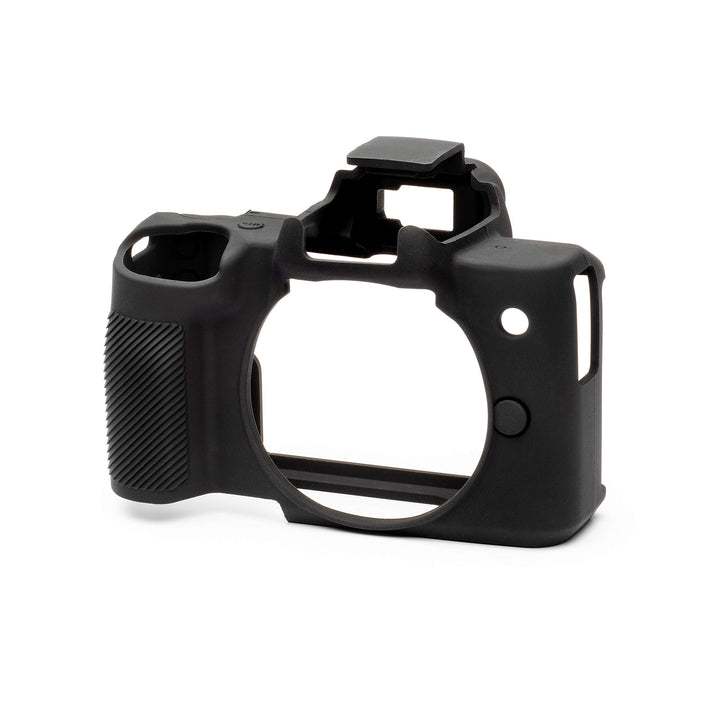 easyCover - Silikon Kameratasche - Schutz für Ihre Kamera - Canon M50/M50 Mark II - Schwarz