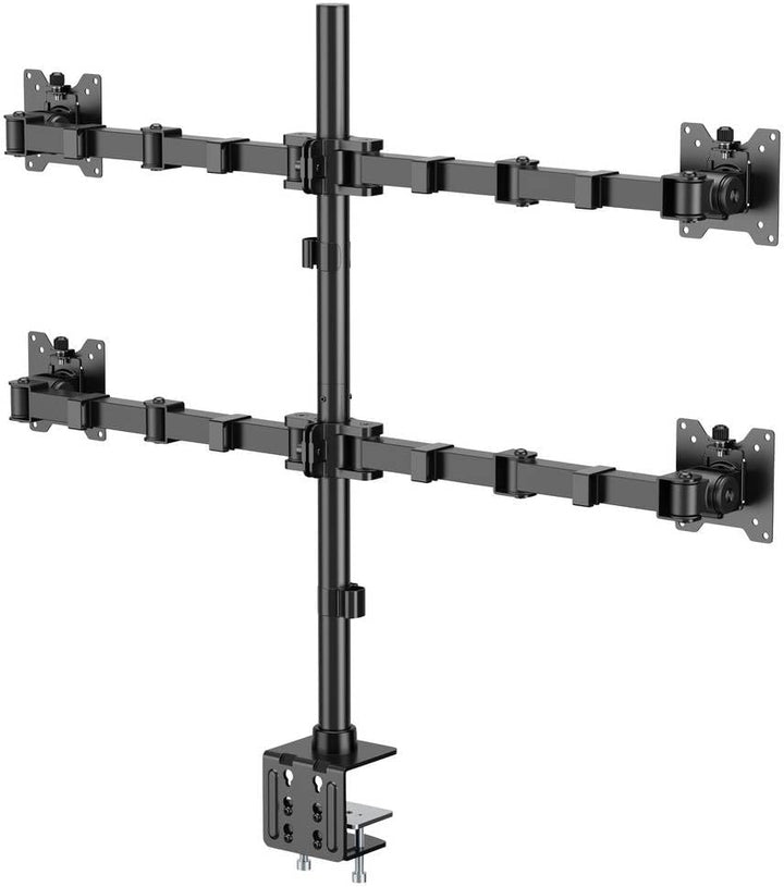 SpeaKa Professional SP-MM-541 Monitor-Tischhalterung 4 Display(s) 43,2 cm (17) - 88,9 cm (35) Schwar